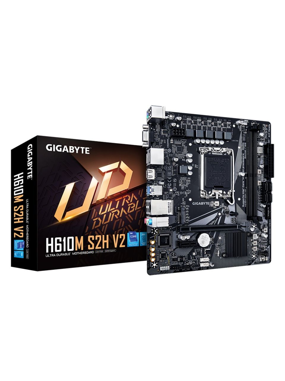 Материнская плата Gigabyte H610M S2H V2