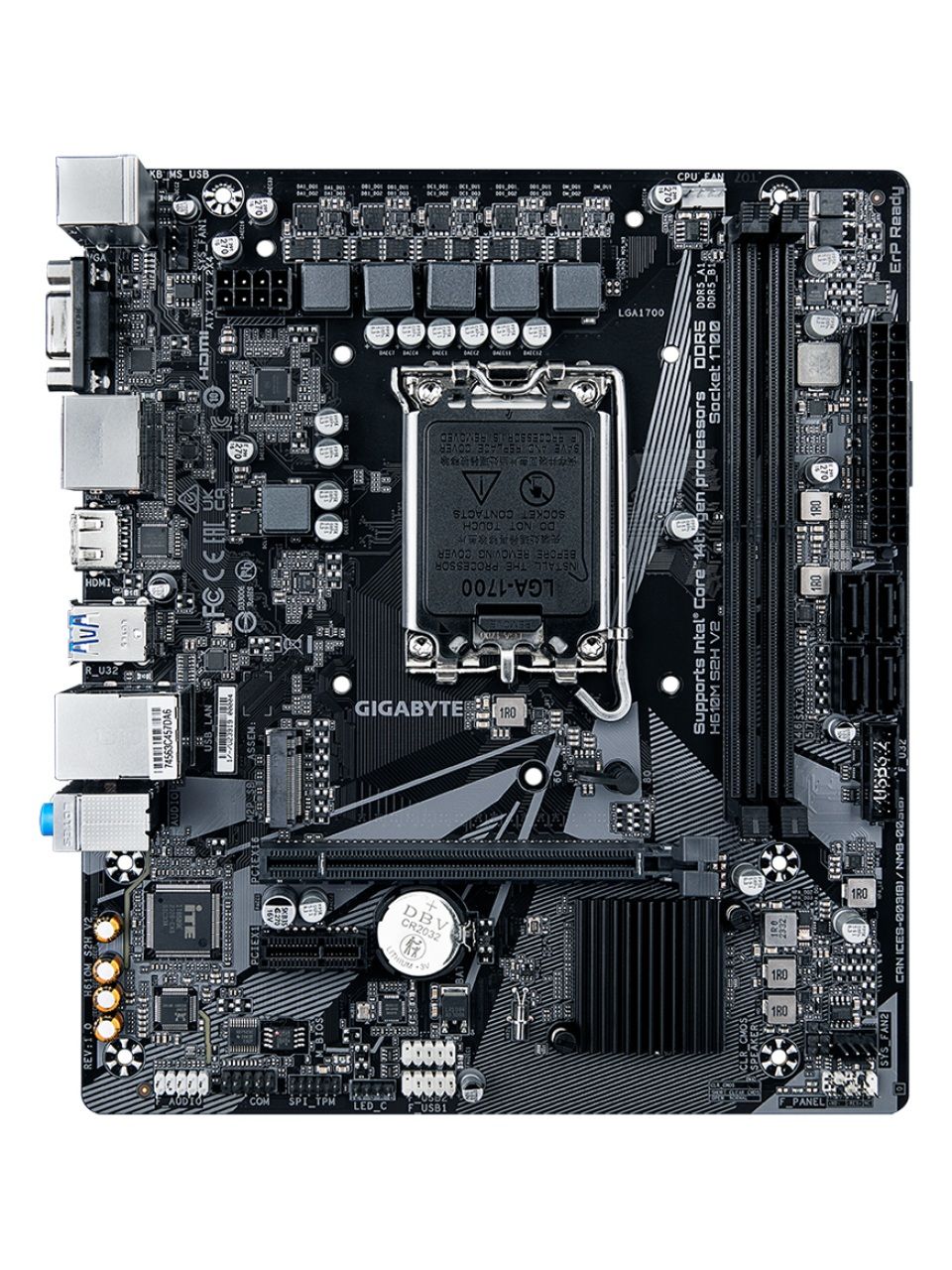 Материнская плата Gigabyte H610M S2H V2