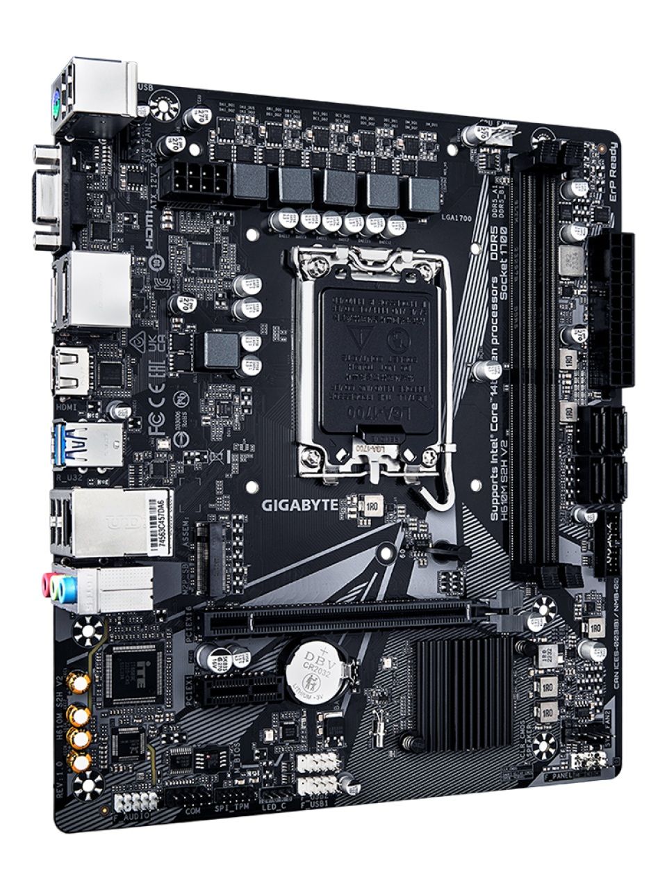 Материнская плата Gigabyte H610M S2H V2
