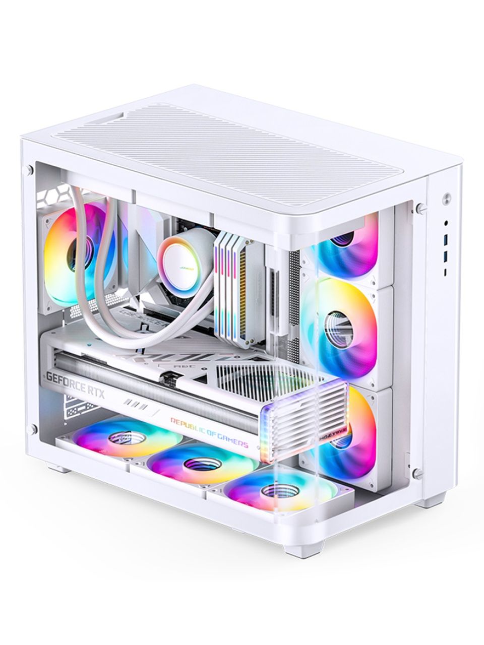 Компьютерный корпус Jonsbo TK-3 White без Б/П