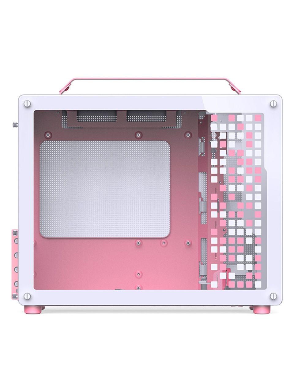 Компьютерный корпус Jonsbo Z20 WH-Pink без Б/П