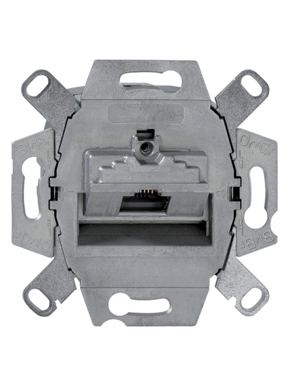 Компьютерная розетка MERTEN MTN4530-0000 RJ45 8 конт. кат.6
