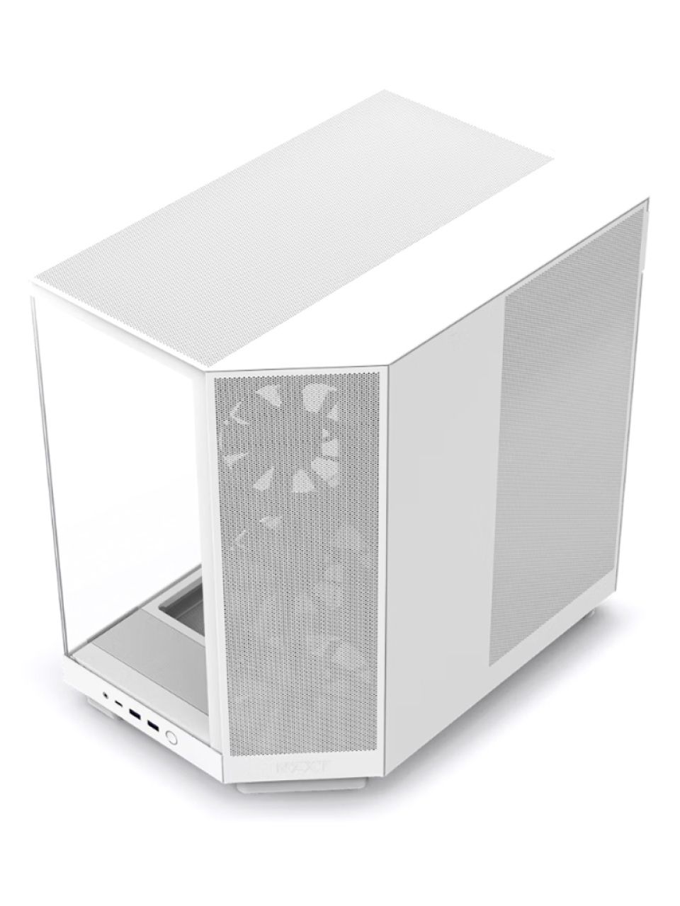 Компьютерный корпус NZXT H6 Flow CC-H61FW-01 White без Б/П