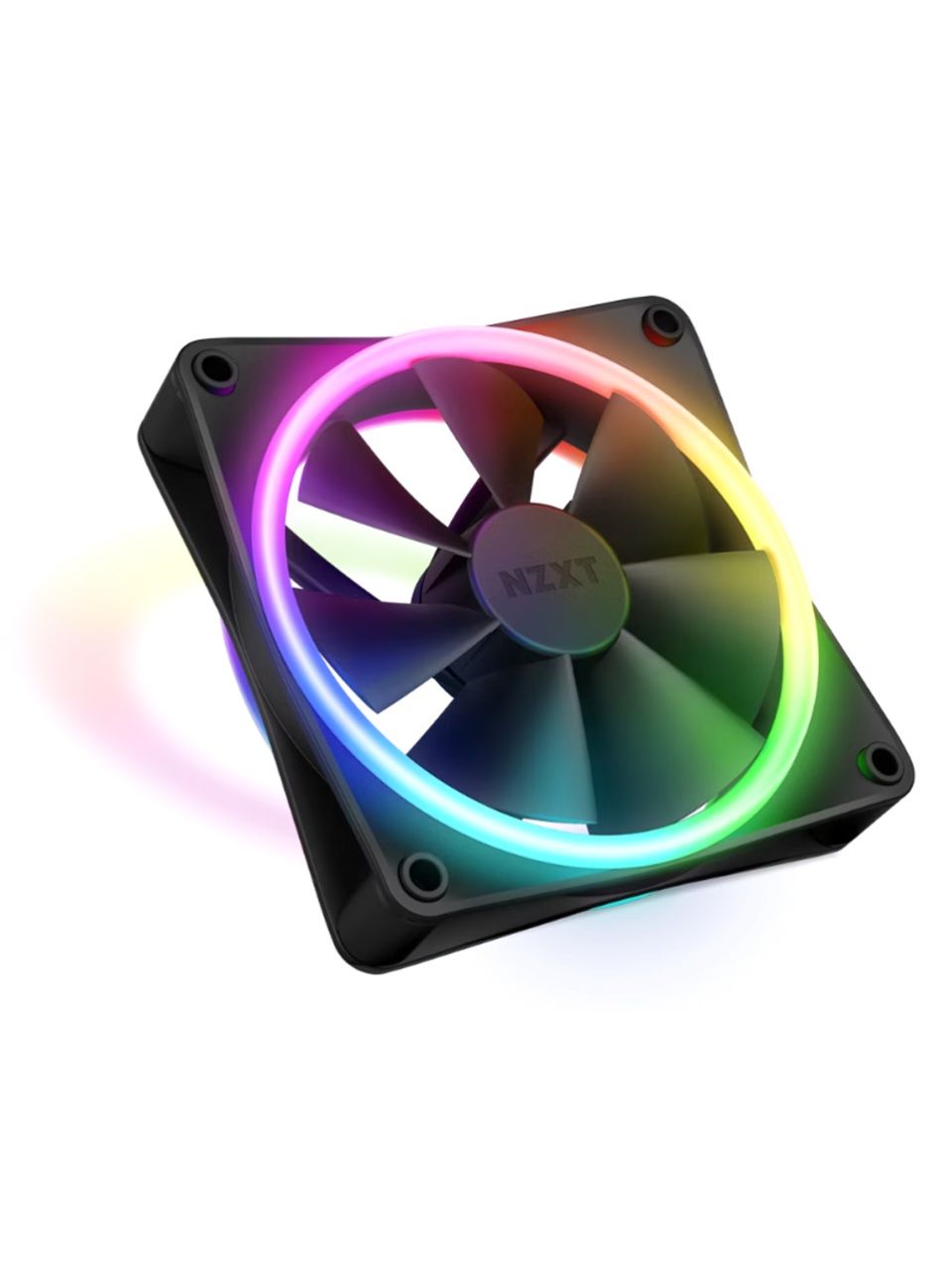 Кулер для компьютерного корпуса NZXT F120 RGB DUO RF-D12SF-B1 Black