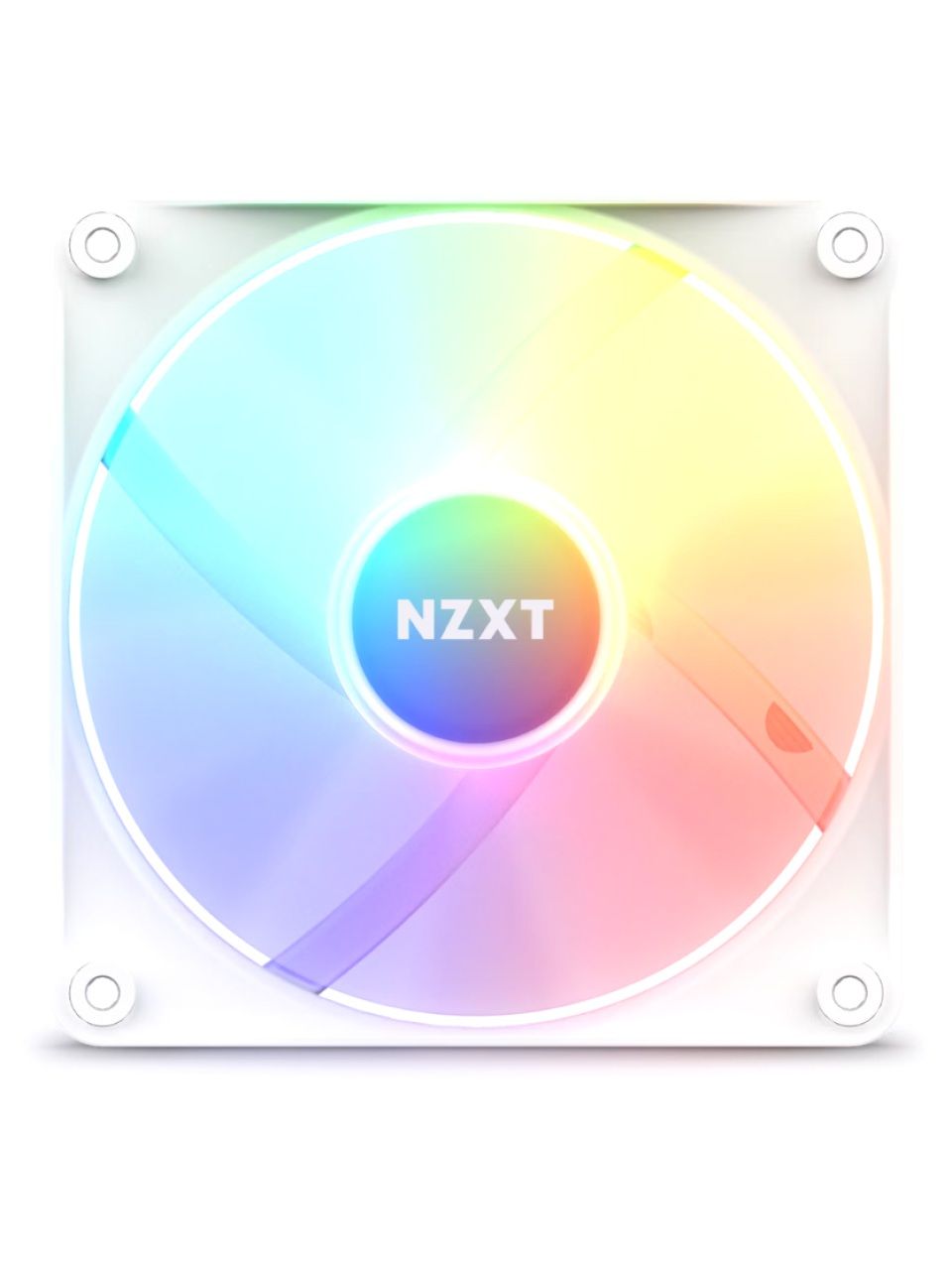 Кулер для компьютерного корпуса NZXT F120 RGB Core RF-C12SF-W1 White