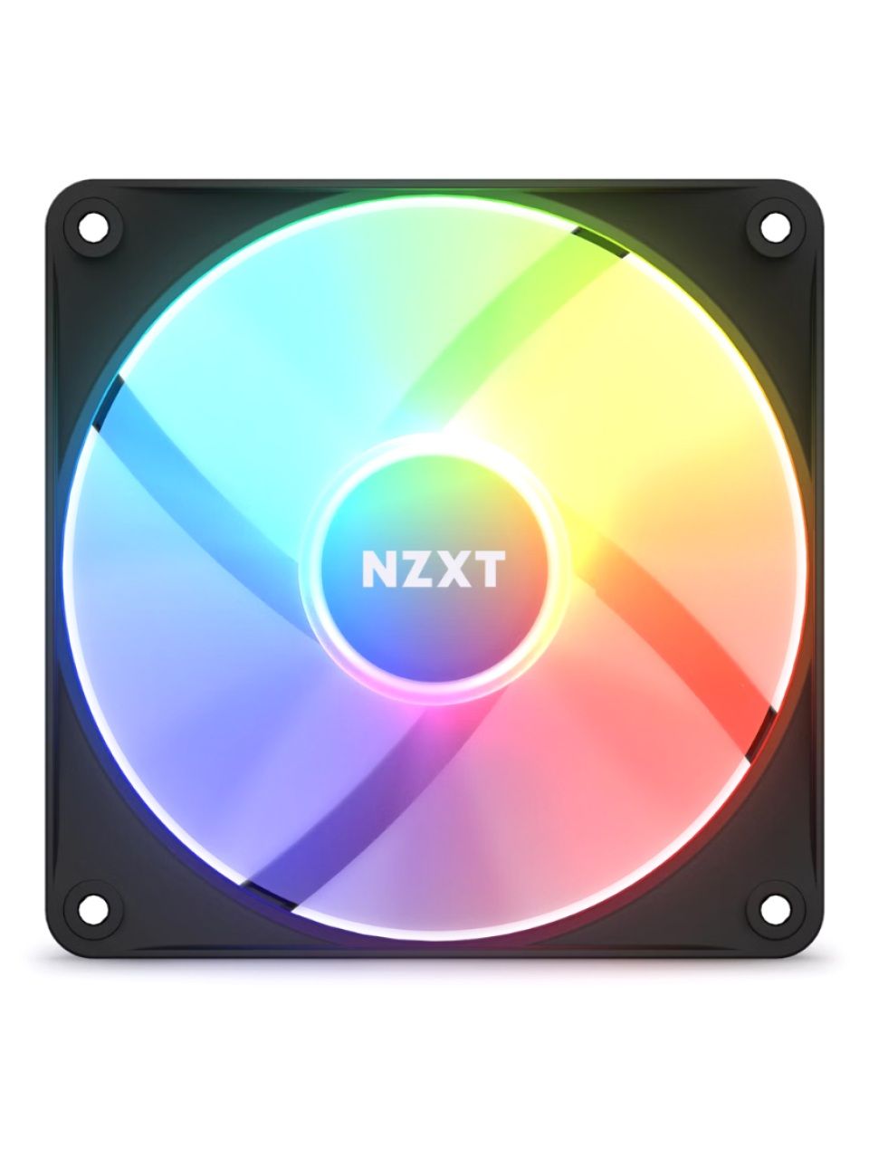 Кулер для компьютерного корпуса NZXT F120 RGB Core RF-C12SF-B1 Black