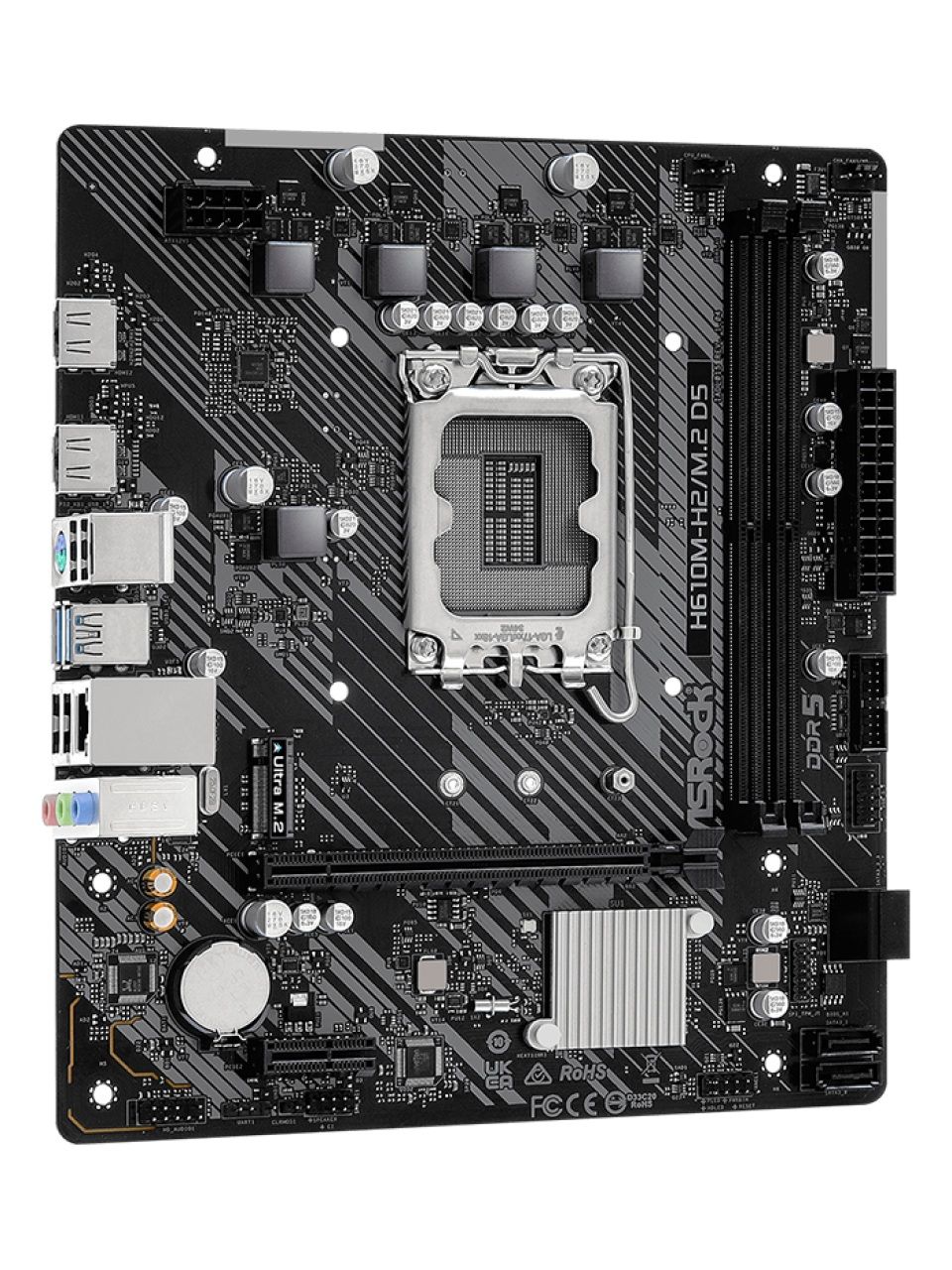 Материнская плата ASRock H610M-H2/M.2 D5
