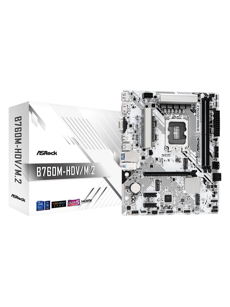 Материнская плата ASRock B760M-HDV/M.2