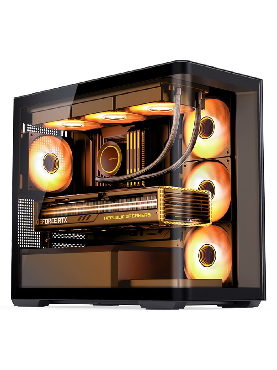 Компьютерный корпус Jonsbo D300 Black без Б/П