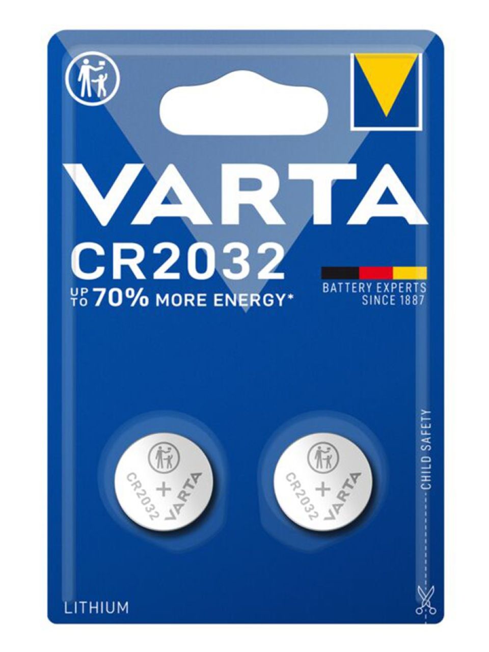 Батарейка VARTA Lithium CR2032 3V (2 шт)