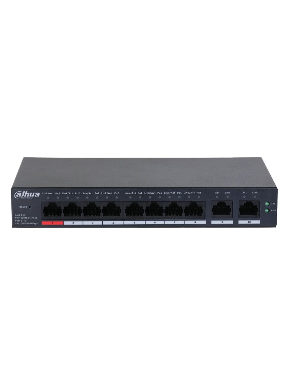 Коммутатор Dahua DH-CS4010-8ET-110