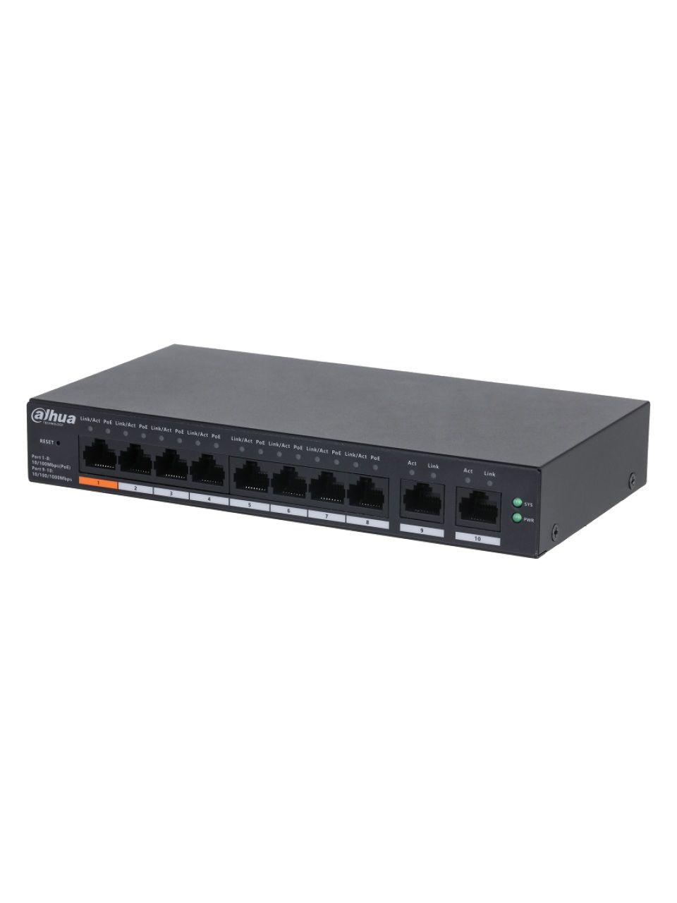 Коммутатор Dahua DH-CS4010-8ET-60
