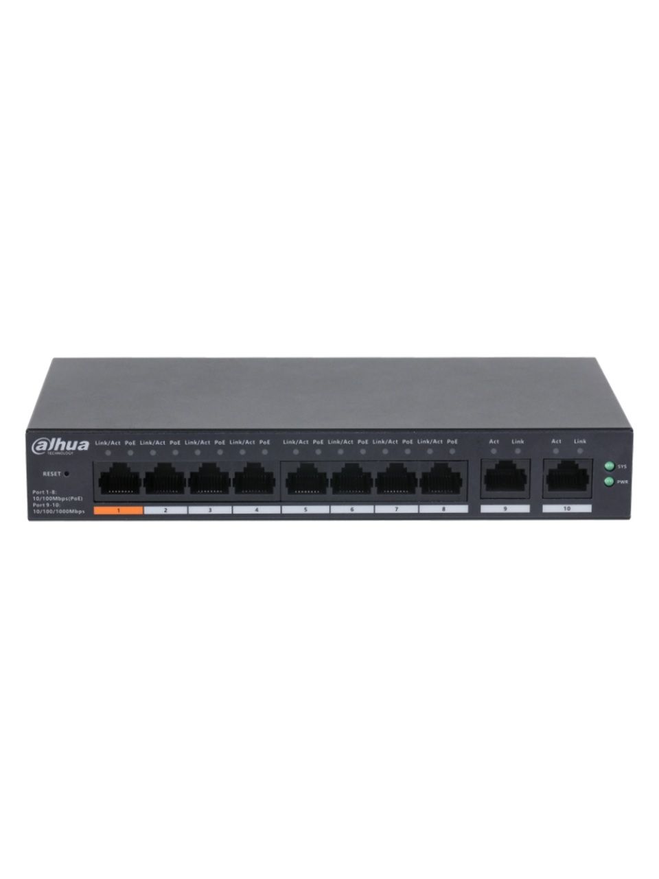 Коммутатор Dahua DH-CS4010-8ET-60
