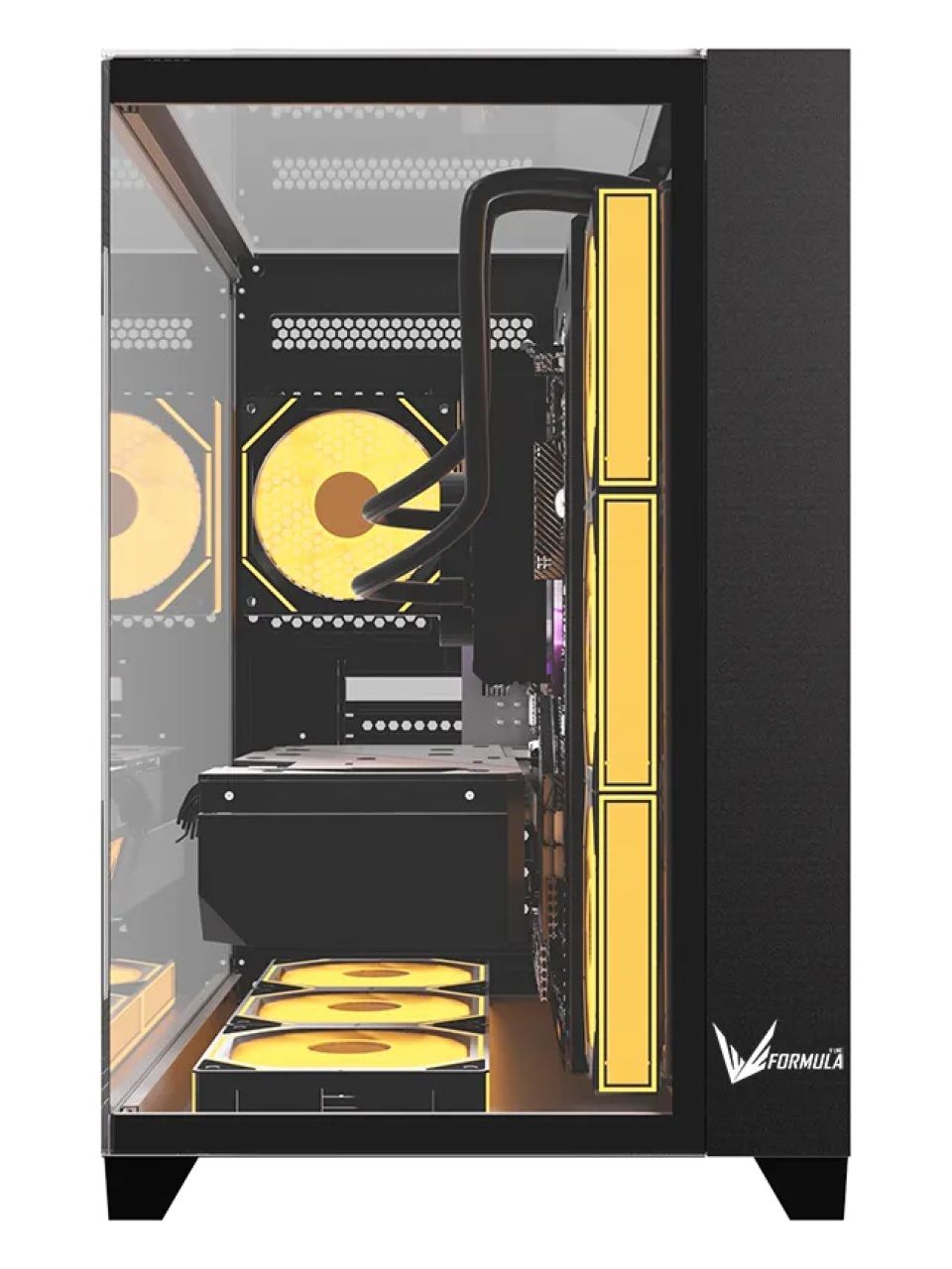 Компьютерный корпус Formula V Crystal Z9 Floe Black без Б/П