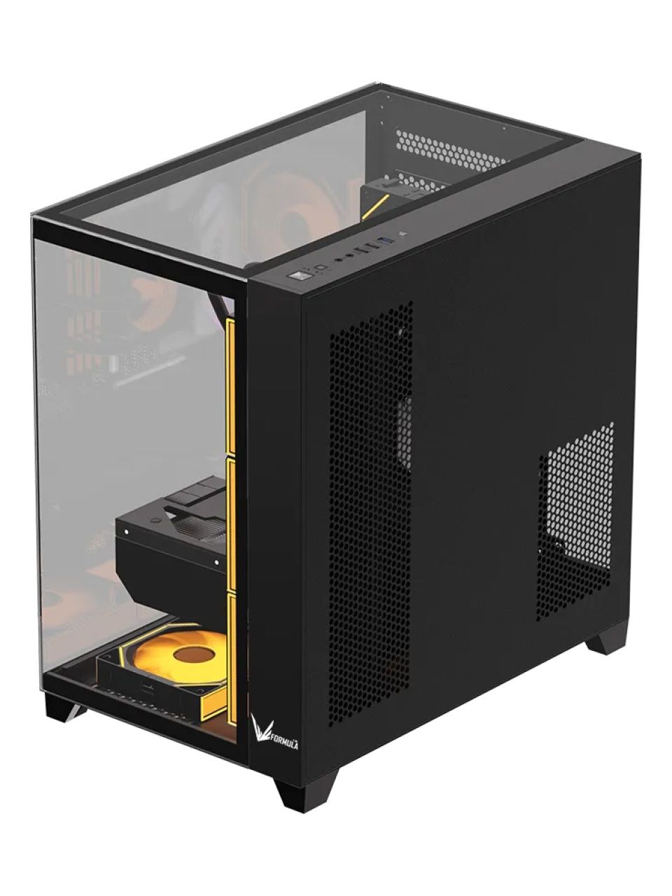 Компьютерный корпус Formula V Crystal Z9 Floe Black без Б/П