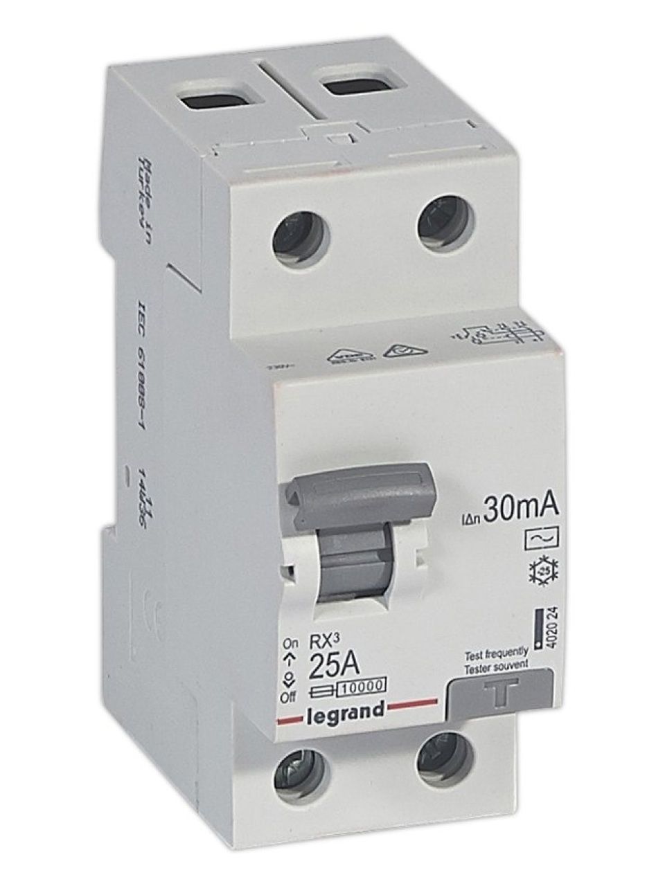 ВДТ Legrand 402024 2П 25А АC RX3 30мA