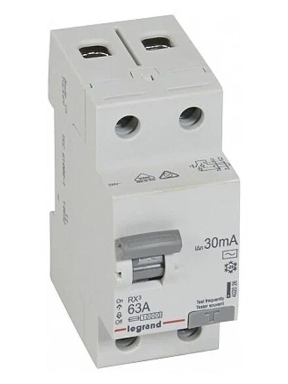 ВДТ Legrand 402026 2П 63А АC RX3 30мA