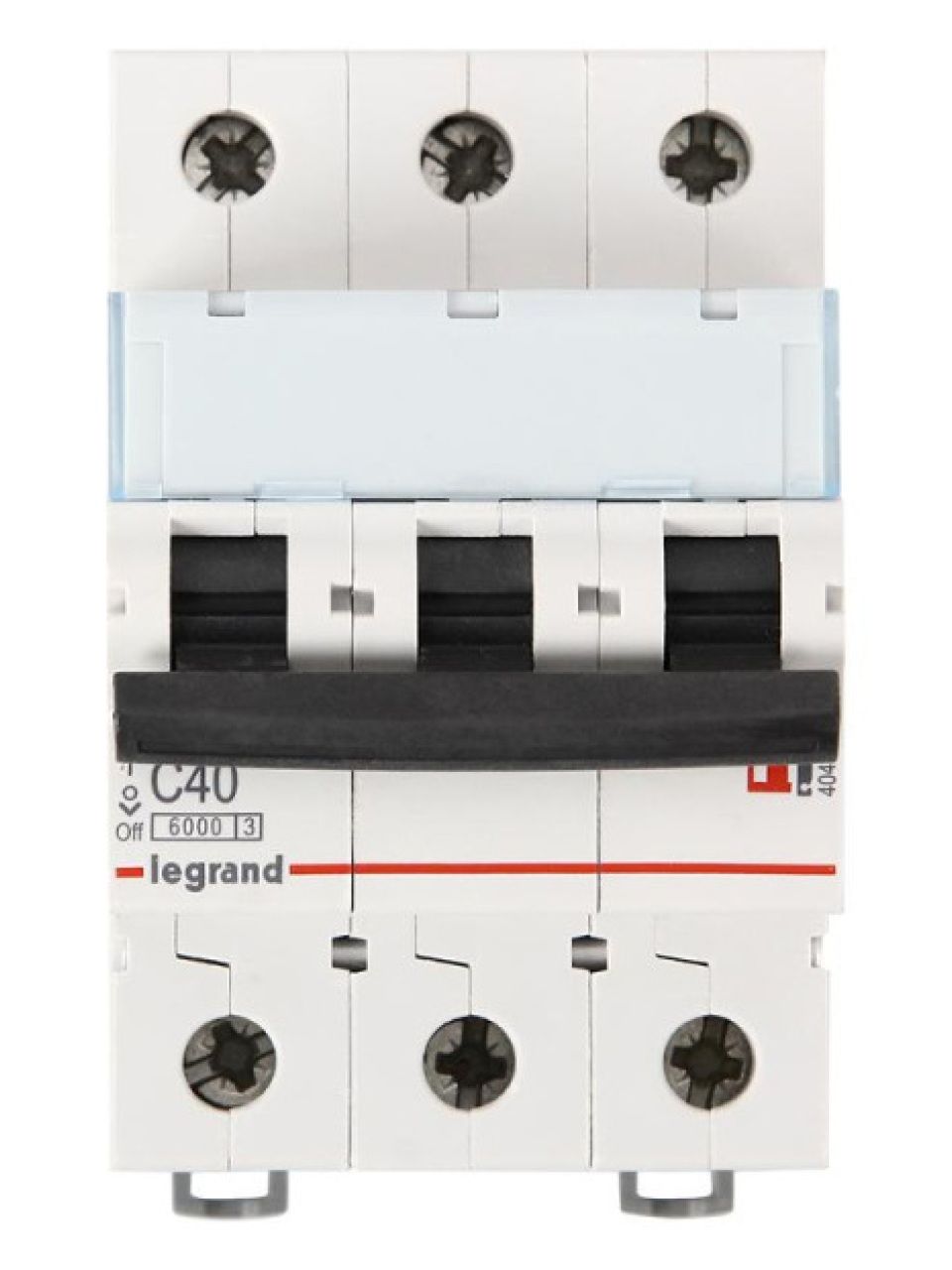 Автоматический выключатель Legrand 404060 3П C 40A TX3 6000 6kA