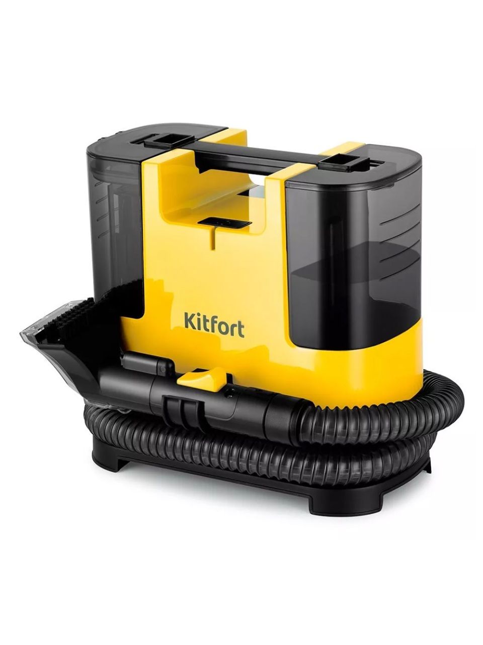 Моющий пылесос Kitfort КТ-5162-3 черно-желтый