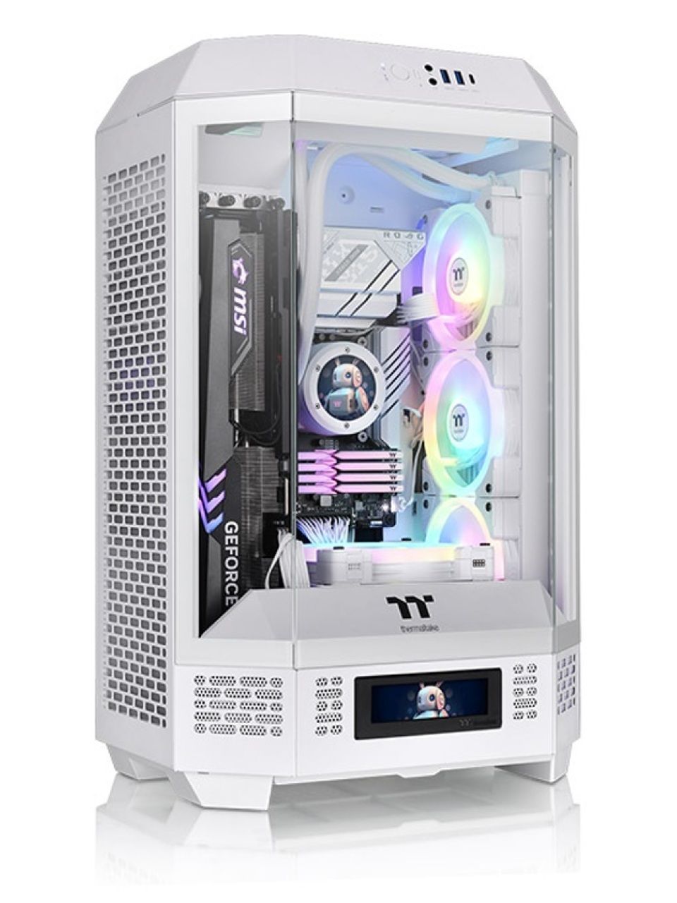 Компьютерный корпус Thermaltake The Tower 300 Snow без Б/П