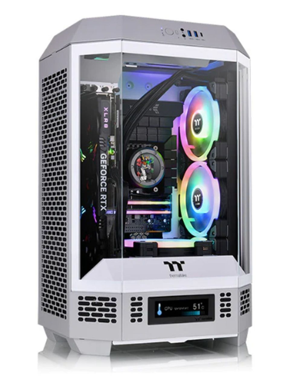 Компьютерный корпус Thermaltake The Tower 300 Black без Б/П