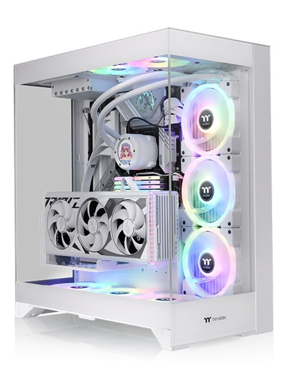 Компьютерный корпус Thermaltake CTE E550 TG Snow без Б/П