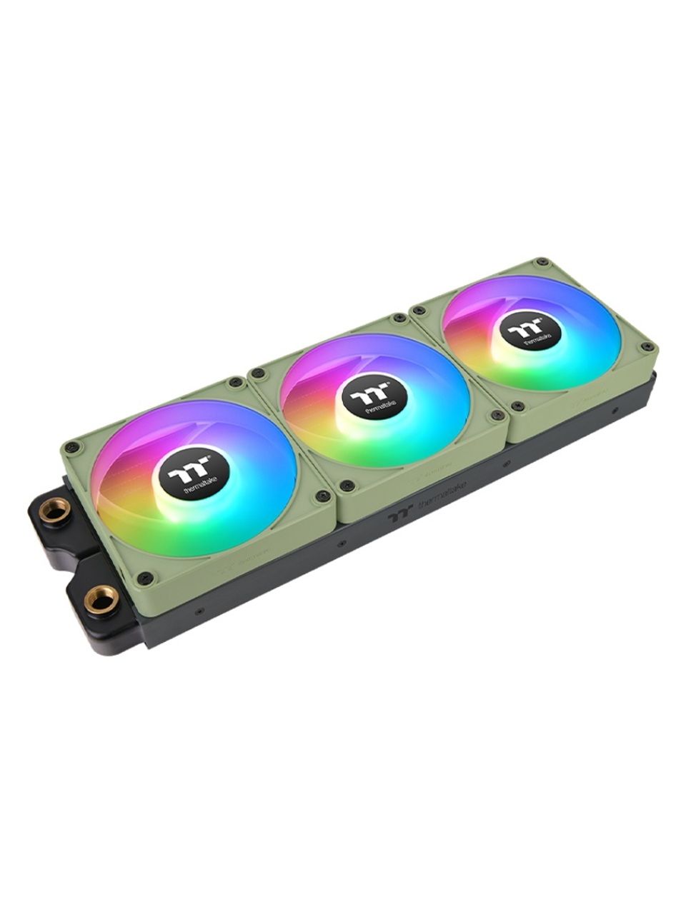 Кулер для компьютерного корпуса Thermaltake CT120 ARGB Sync PC Cooling Fan Matcha Green (3 pack)