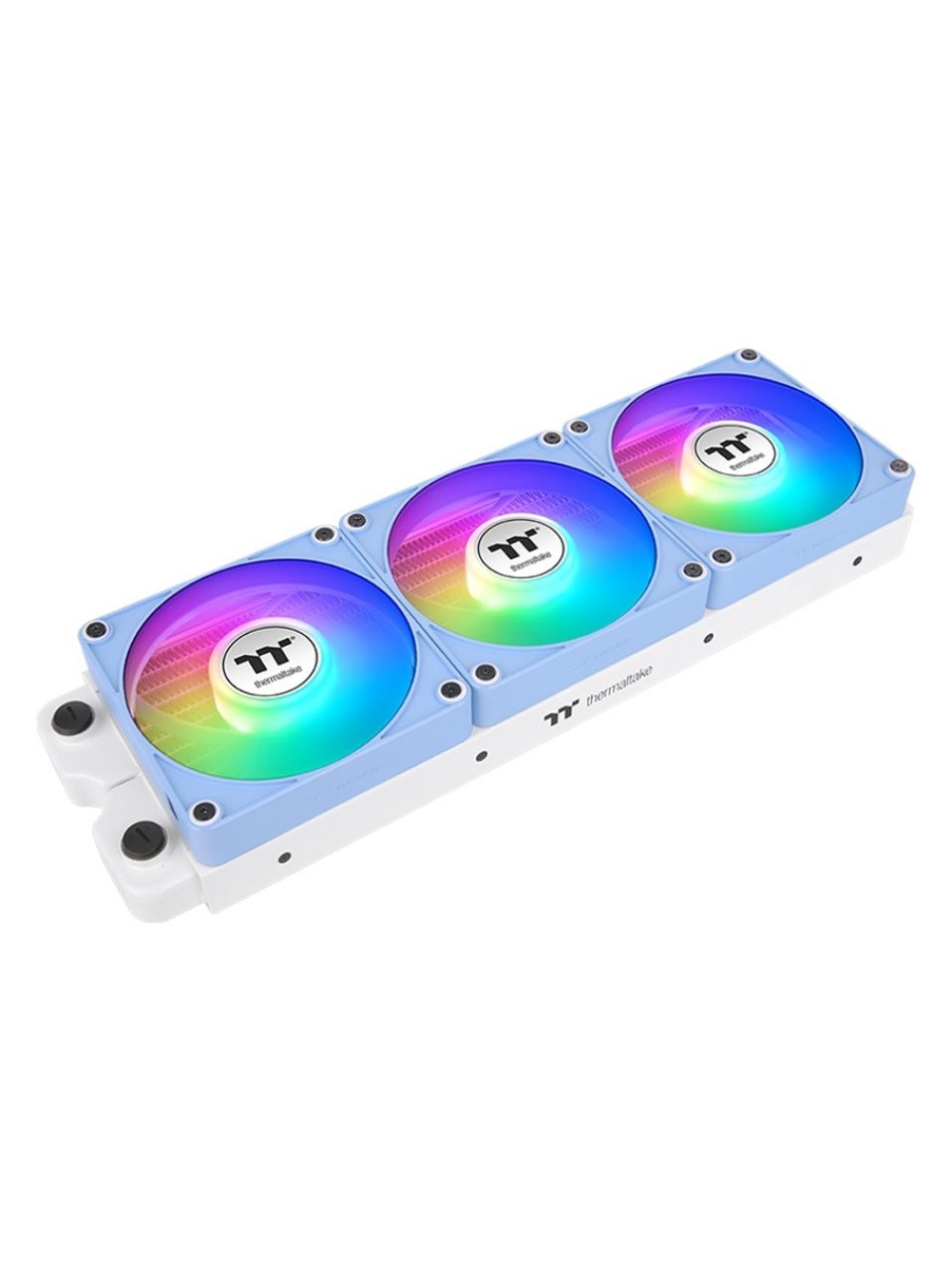Кулер для компьютерного корпуса Thermaltake CT140 ARGB Sync PC Cooling Fan Hydrangea Blue (3 pack)