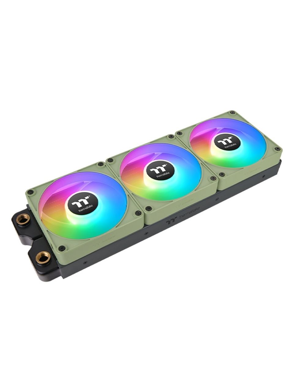 Кулер для компьютерного корпуса Thermaltake CT140 ARGB Sync PC Cooling Fan Matcha Green (3 pack)