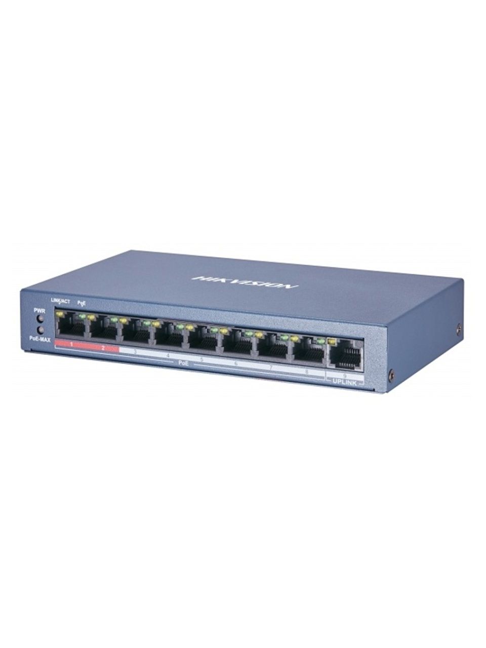 Коммутатор Hikvision DS-3E0109P-E/M(B)
