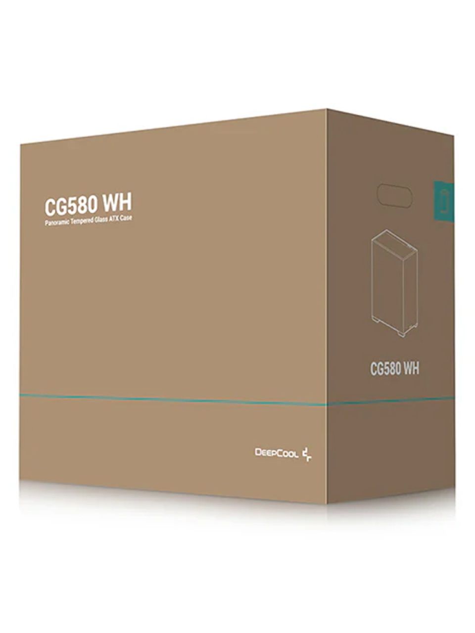 Компьютерный корпус Deepcool CG580 WH без Б/П