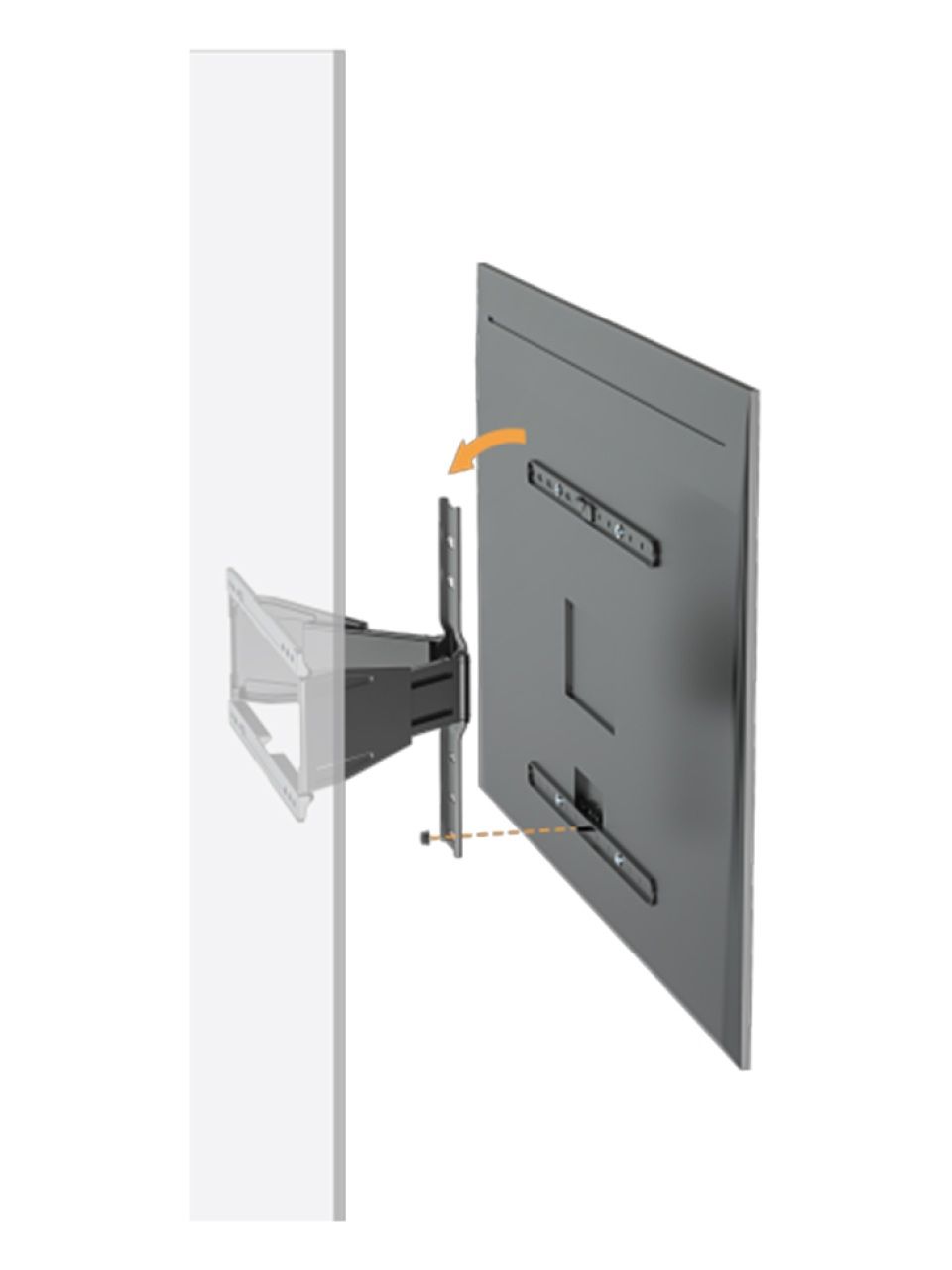 Кронштейн Brateck LPA79-464 для ТВ и мониторов, 43"-90"