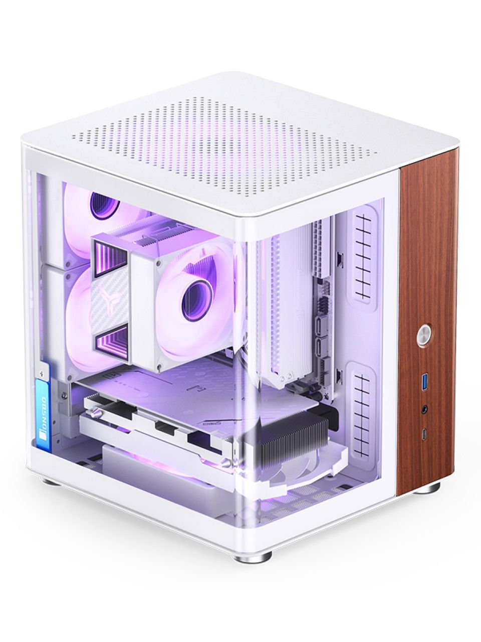 Компьютерный корпус Jonsbo TK-0 White без Б/П