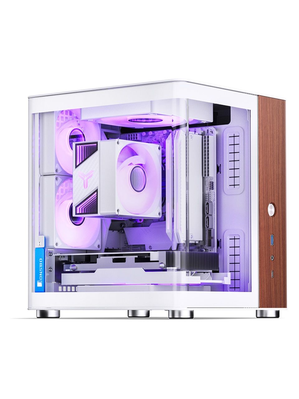 Компьютерный корпус Jonsbo TK-0 White без Б/П