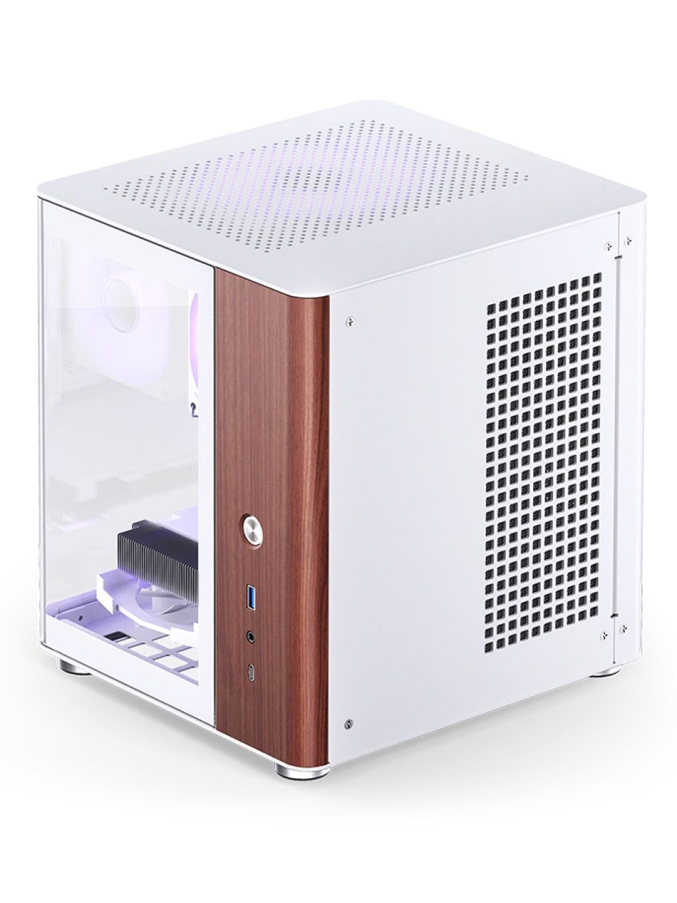 Компьютерный корпус Jonsbo TK-0 White без Б/П