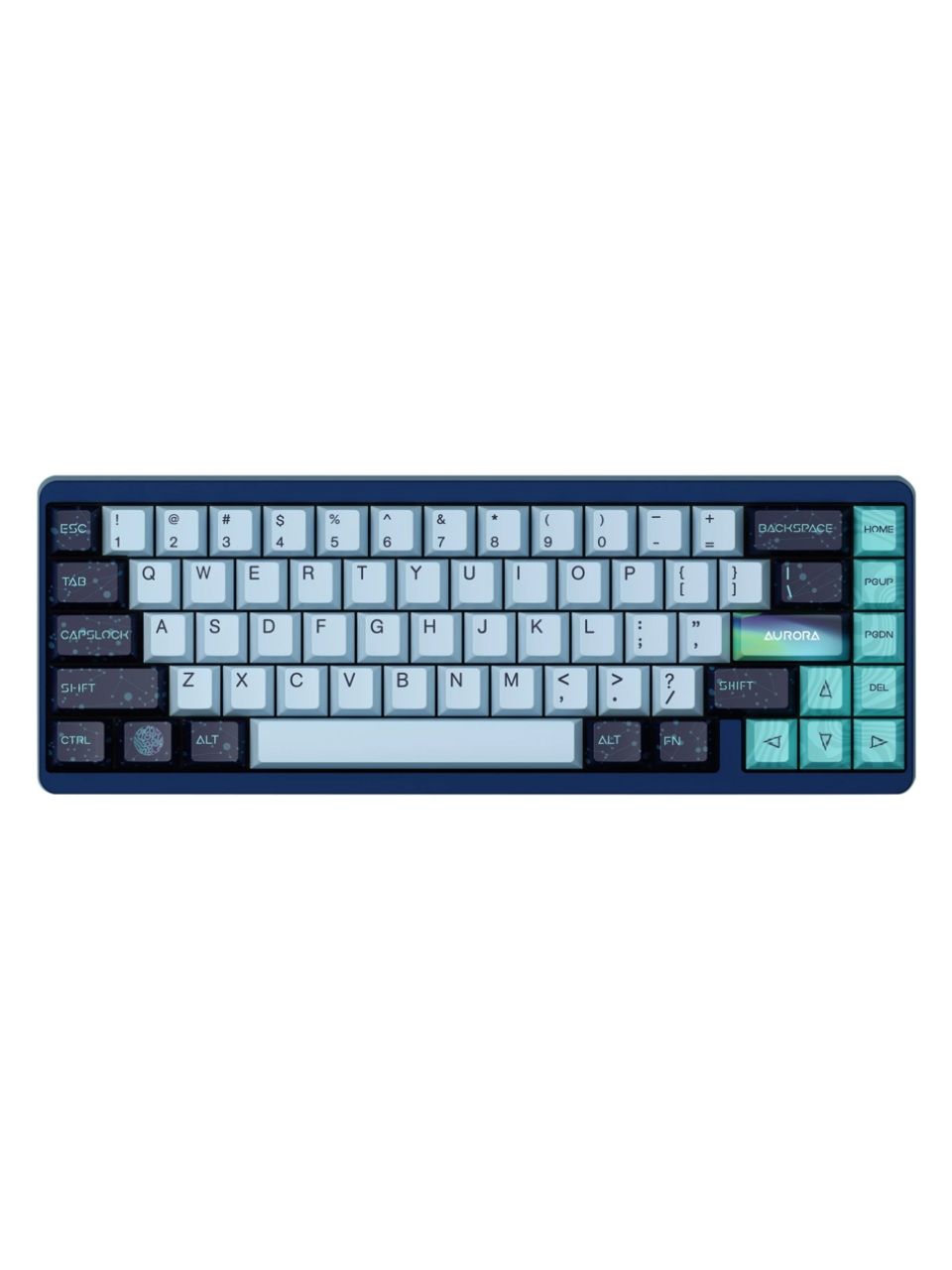 Клавиатура Varmilo Aurora Muse 65 Gateron Varmilo Magnet White switch