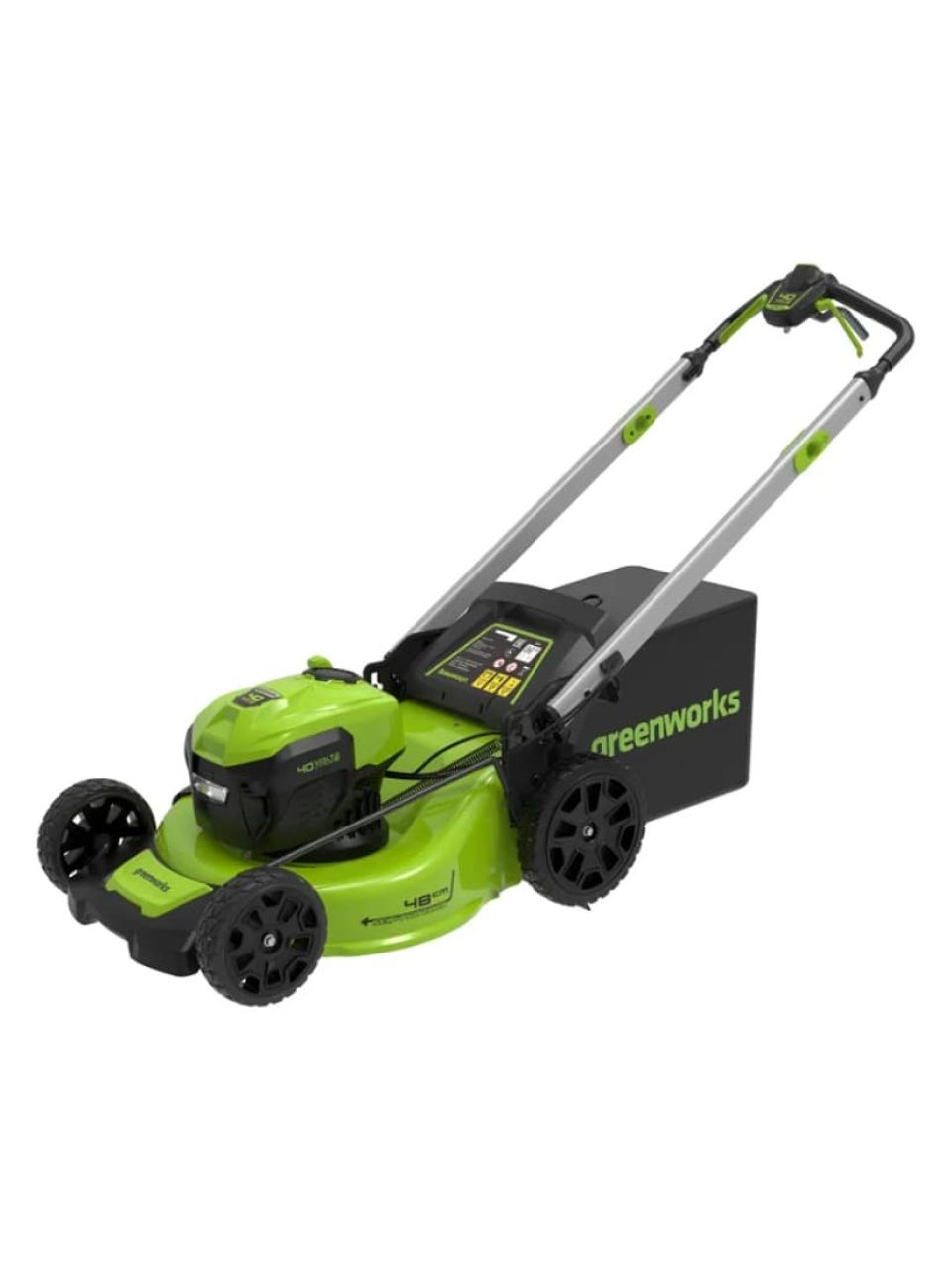 Газонокосилка аккумуляторная Greenworks 40V 48 см бесщеточная самоходная c 1хАКБ 4 Ач и ЗУ