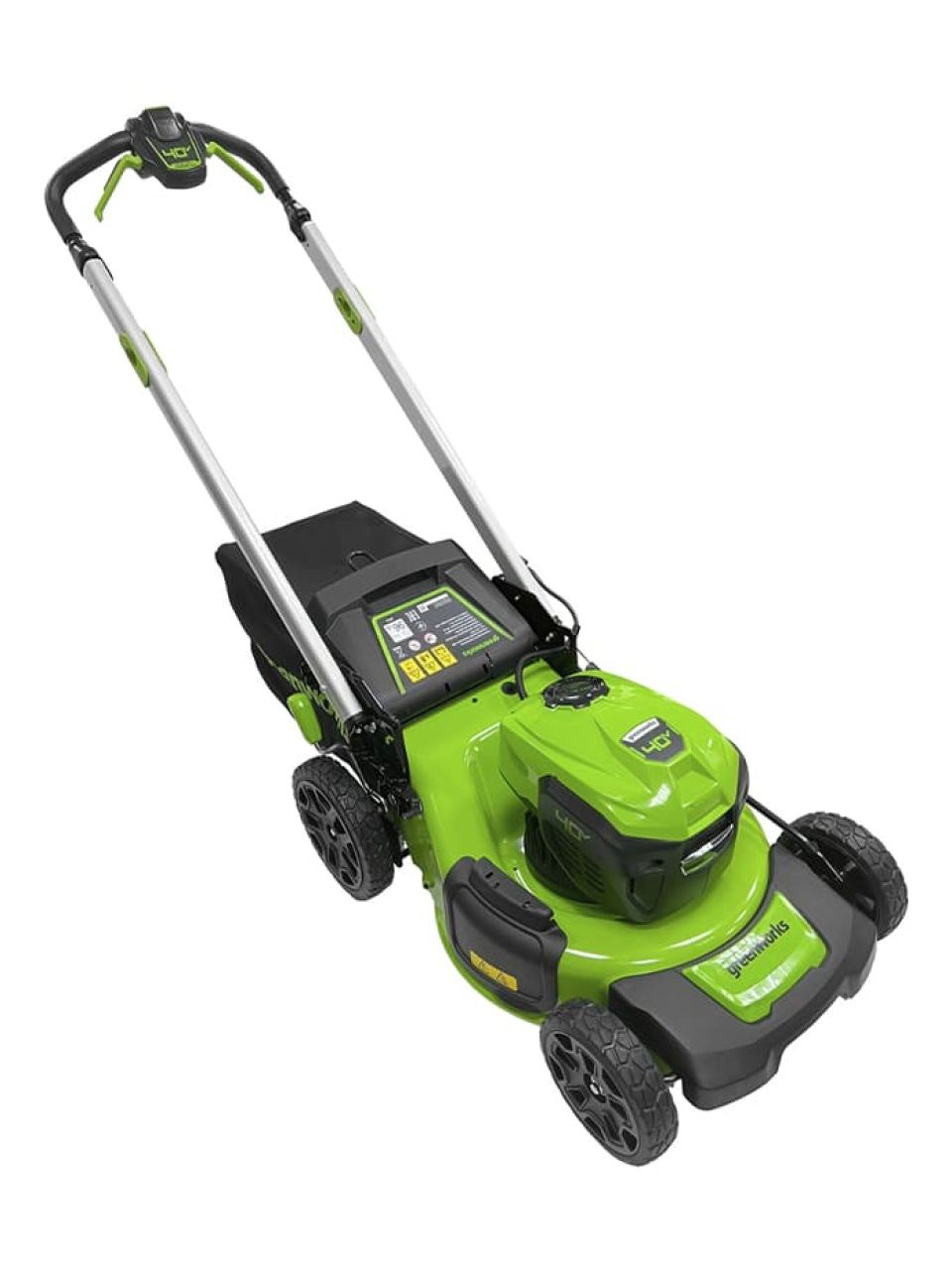 Газонокосилка аккумуляторная Greenworks 40V 48 см бесщеточная самоходная c 1хАКБ 4 Ач и ЗУ
