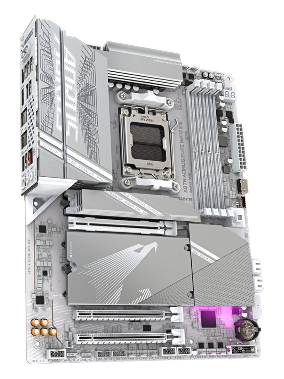 Материнская плата Gigabyte X870 A ELITE WF7 ICE