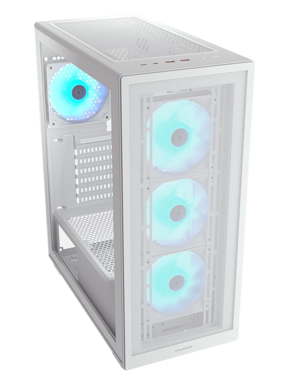 Компьютерный корпус Cougar MX220 RGB (White) без Б/П