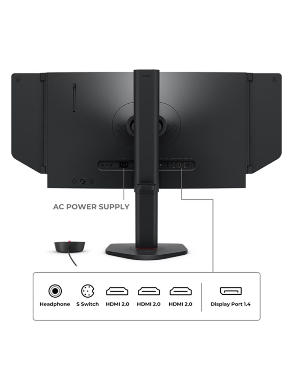 Монитор 24.1" ZOWIE XL2566X+ Dark Grey