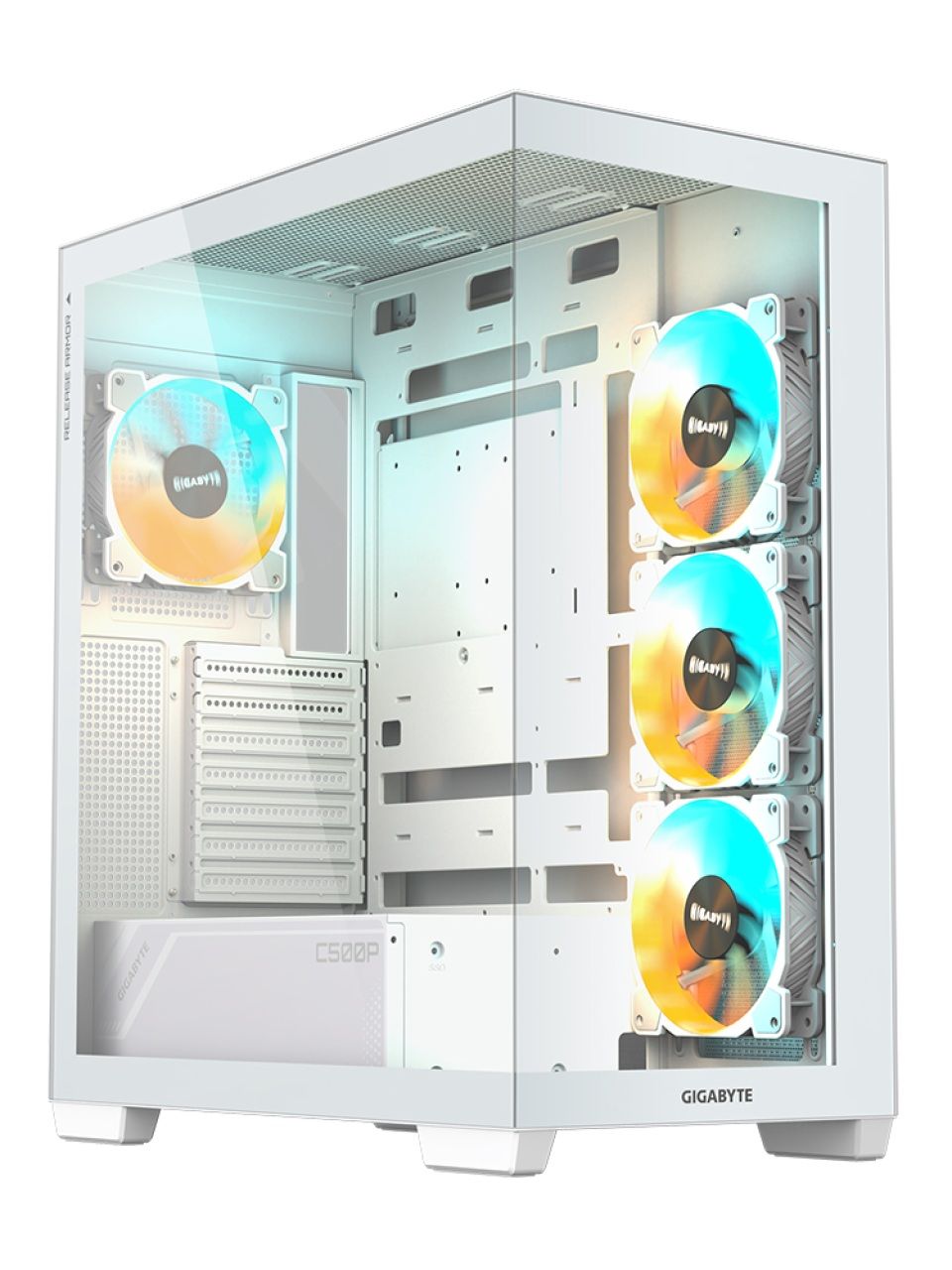 Компьютерный корпус Gigabyte GB-C500PI ST без Б/П