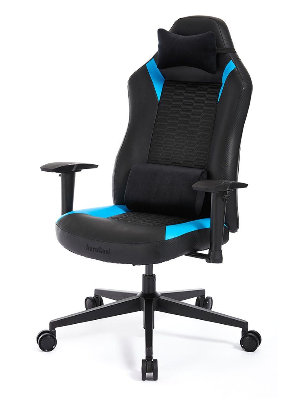 Игровое компьютерное кресло Aerocool CROWN Smart Racer Blue