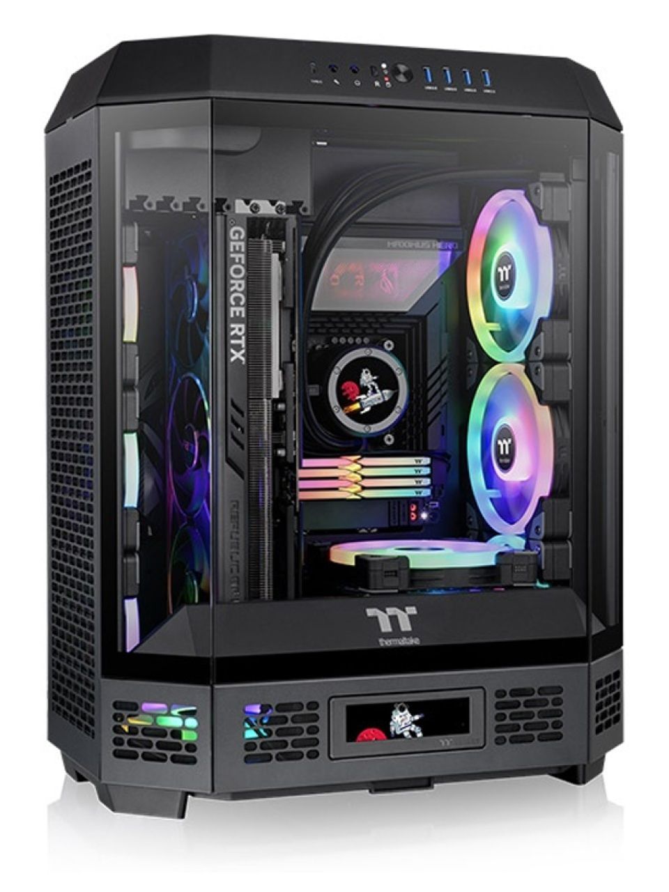 Компьютерный корпус Thermaltake The Tower 600 Black без Б/П