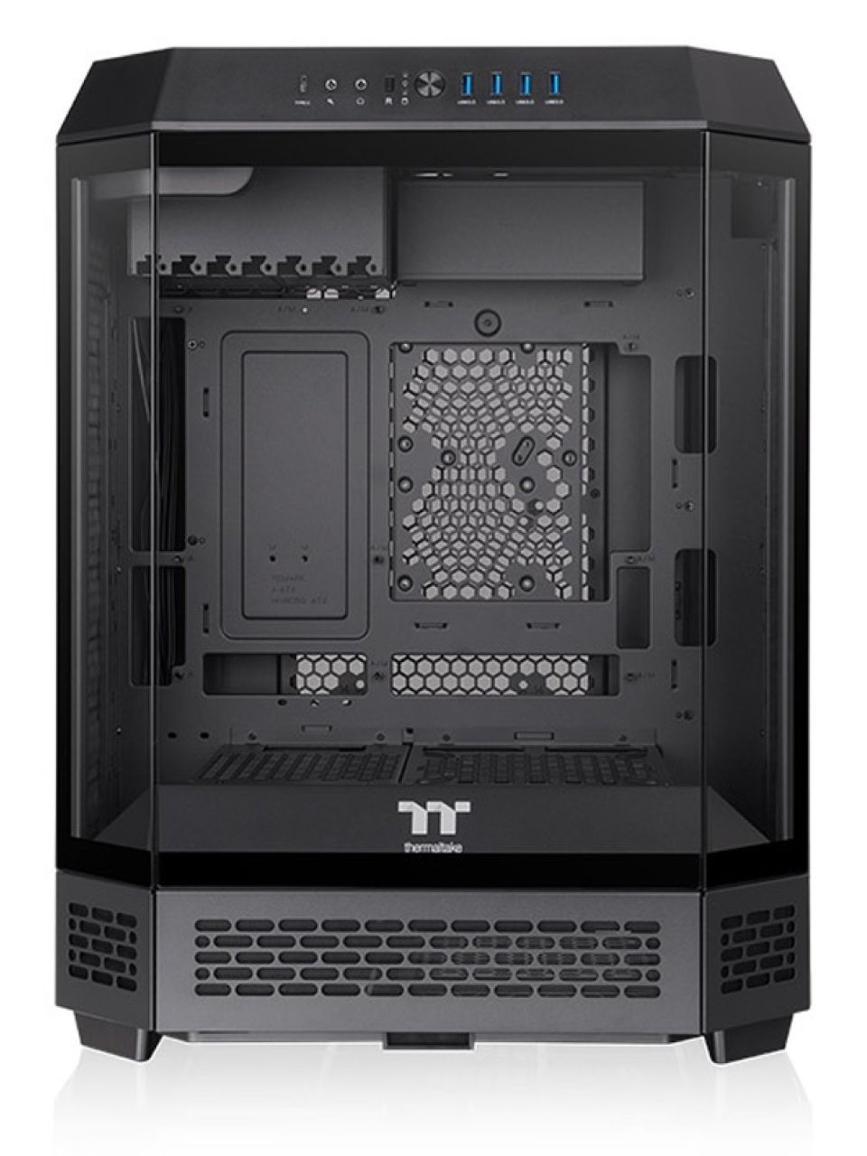 Компьютерный корпус Thermaltake The Tower 600 Black без Б/П
