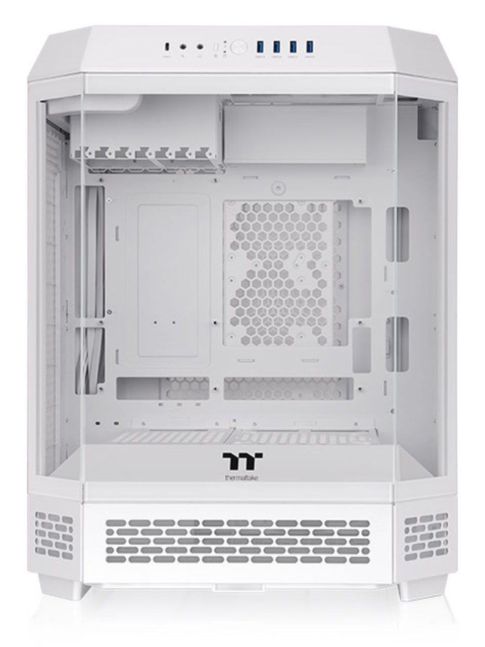 Компьютерный корпус Thermaltake The Tower 600 White без Б/П