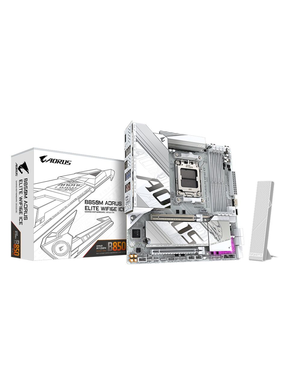 Материнская плата Gigabyte B850M A ELT WF6E ICE