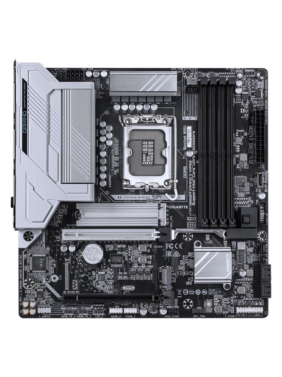 Материнская плата Gigabyte B860M GAMING X WIFI6E