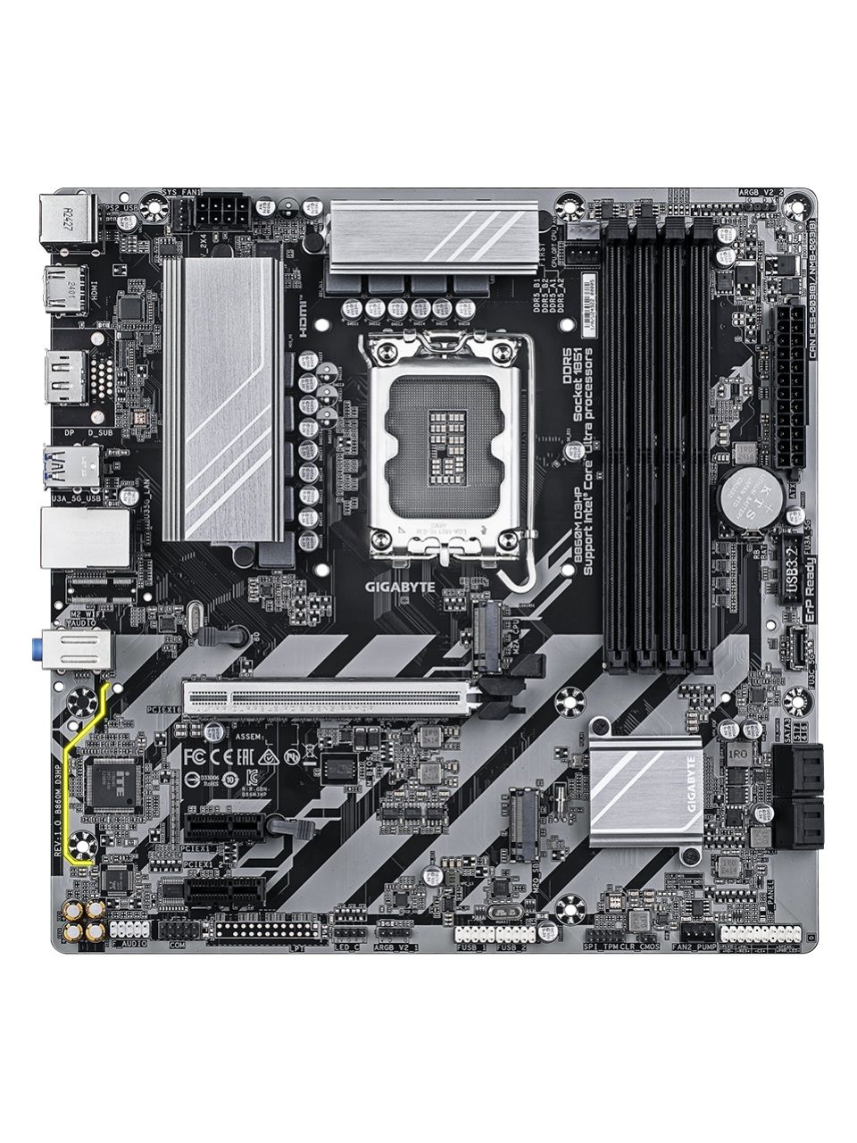 Материнская плата Gigabyte B860M D3HP