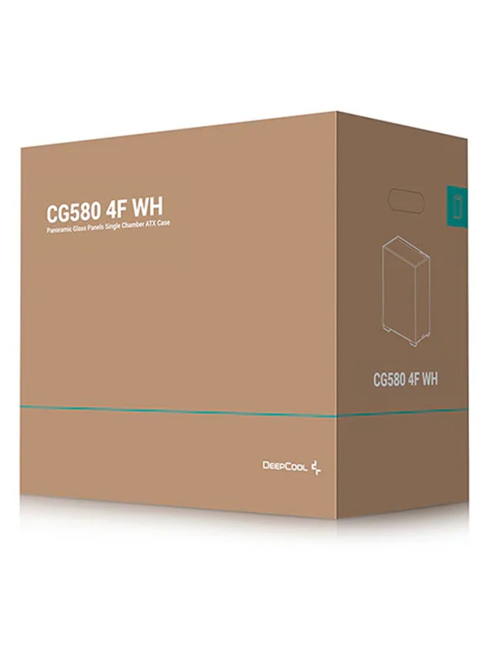 Компьютерный корпус Deepcool CG580 4F WH без Б/П